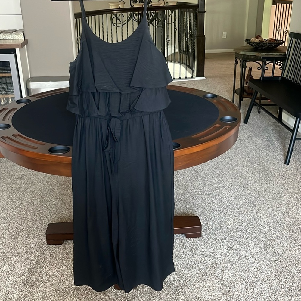 Black Capri Length Jumper